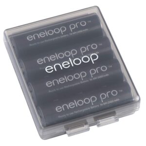 Panasonic eneloop pro AAA High Capacity Batteries (8-pack) and Battery Storage Cases (6-pack)