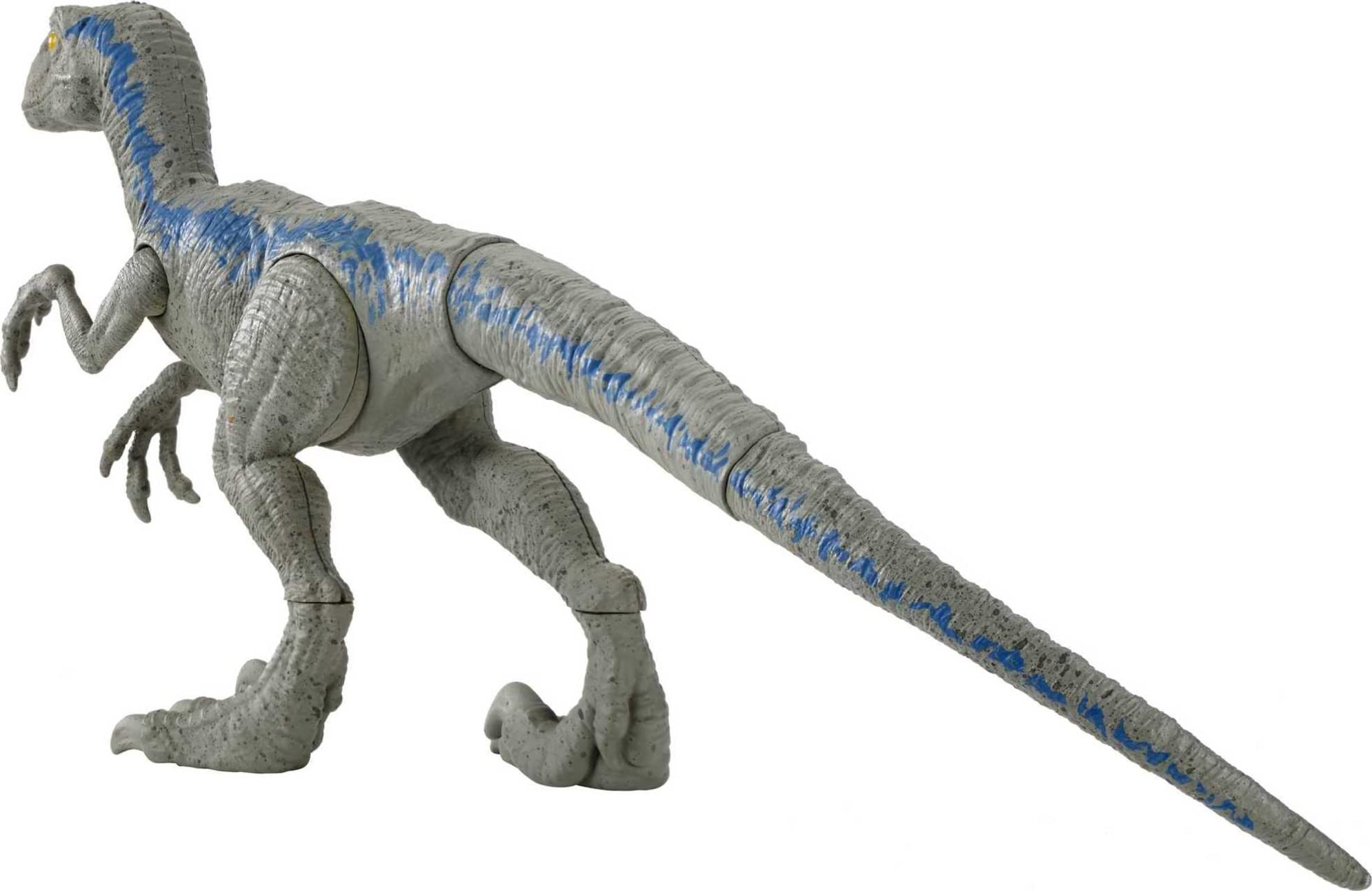 Mattel Jurassic World Toys Large Basic Velociraptor Blue