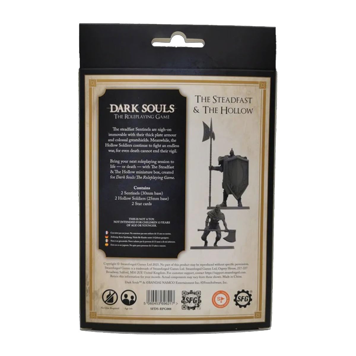 Dark Souls The Role Playing Game: The Steadfast & The Hollow Miniatures & Stat Cards