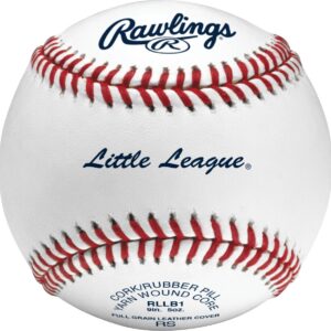 Rawlings | Little League Baseballs | Competition Grade | RLLB1 | Youth/14U | 12 Count White