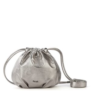 the sak lorelie drawstring crossbody bag in leather, multi-use design