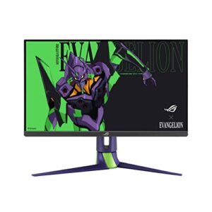 asus rog strix 27” 1440p eva edition hdr gaming monitor (xg27aqm-g) - qhd (2560 x 1440), fast ips, 270hz, 0.5ms, extreme low motion blur sync, g-sync compatible, eye care, displayport, hdmi, usb,black