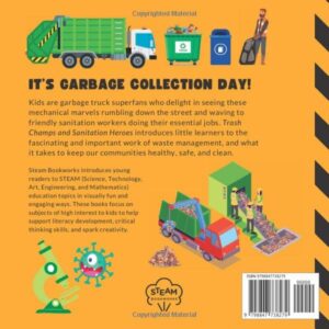 Trash Champs and Sanitation Heroes: Garbage Truck Book | STEM Science Book for Kids (STEM Books for Kids)