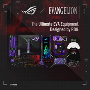 ASUS ROG Strix 27” 1440P EVA Edition HDR Gaming Monitor (XG27AQM-G) - QHD (2560 x 1440), Fast IPS, 270Hz, 0.5ms, Extreme Low Motion Blur Sync, G-SYNC Compatible, Eye Care, DisplayPort, HDMI, USB,BLACK