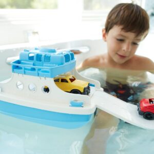 Green Toys Ferry Boat and Recycling Truck Bundle