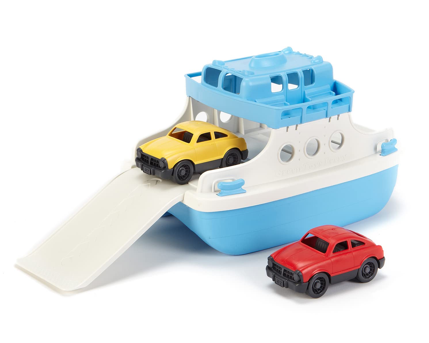 Green Toys Ferry Boat and Recycling Truck Bundle