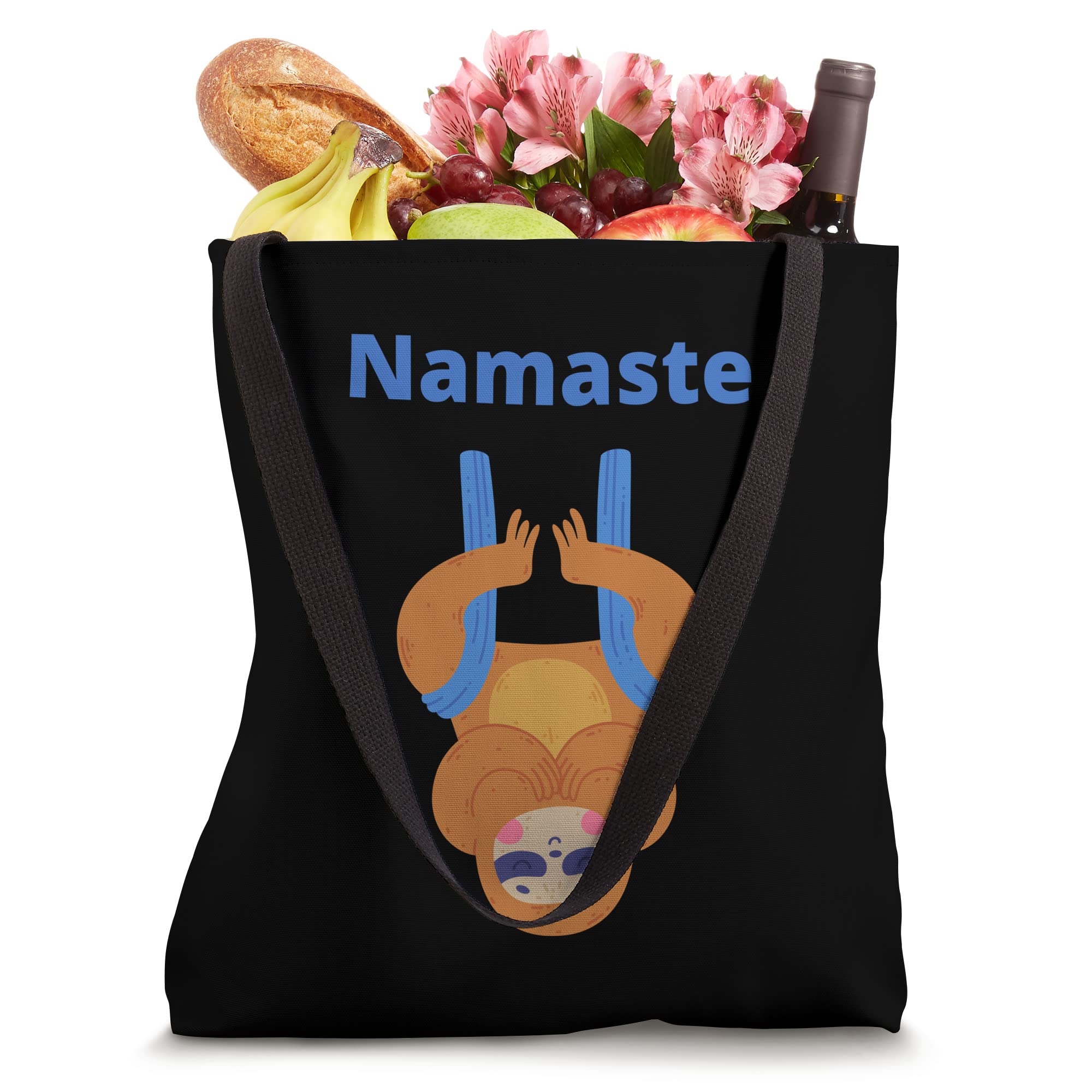 Aerial fitness aerial yoga sloth for yoga teacher Tote Bag