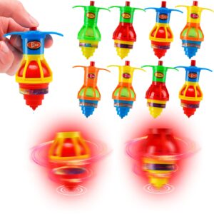 20pcs starhig light up spinning tops for kids, led light up flashing spinning tops，gyroscope novelty bulk toys party favors