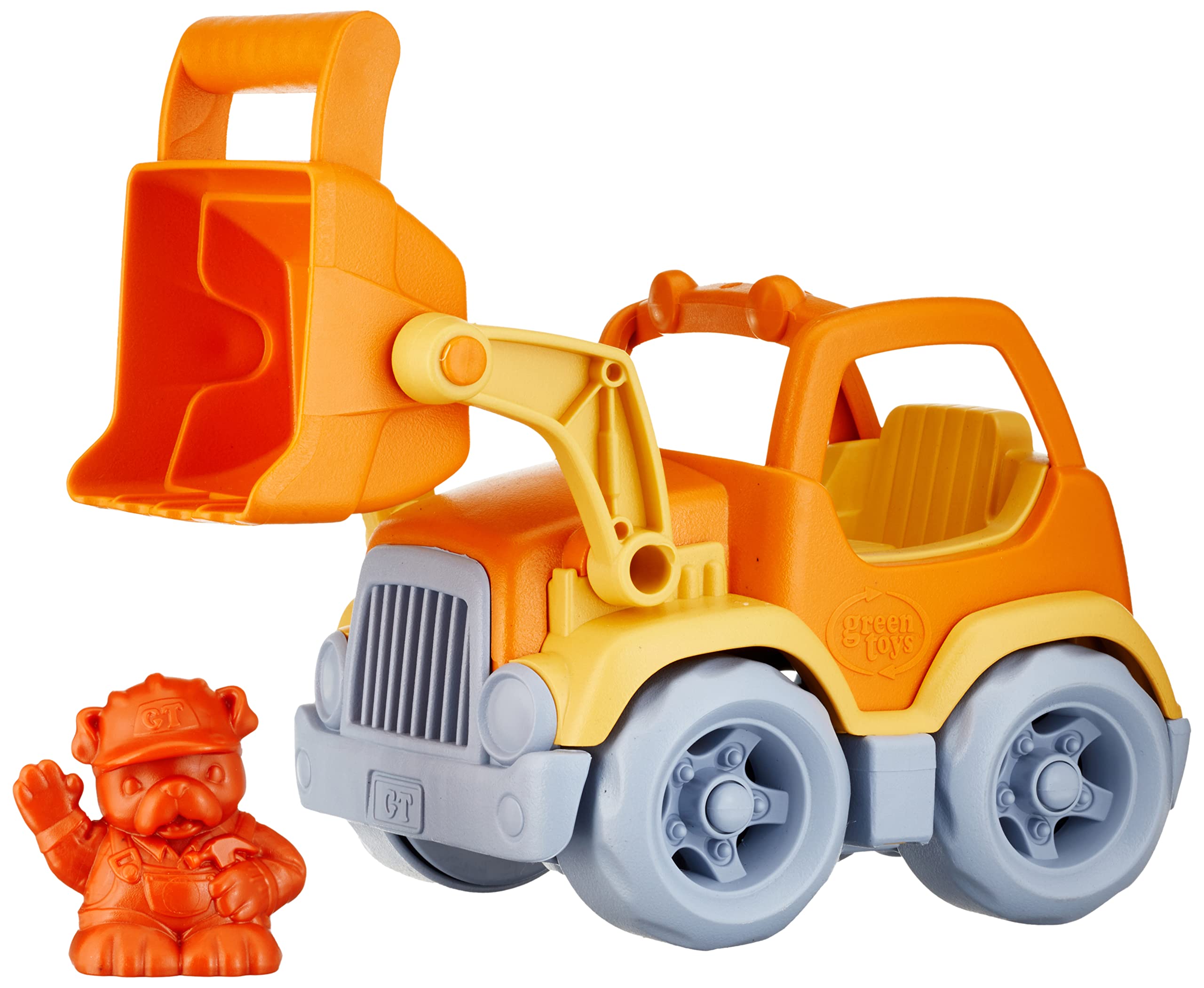 Green Toys Scooper Construction Truck - CB , Orange