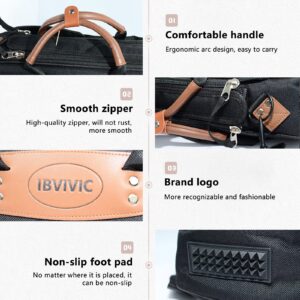 IBVIVIC 15MM Padded Alto Saxophone Case Bag for Alto Saxophone