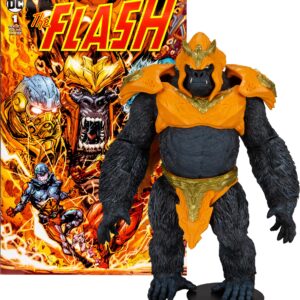 McFarlane Toys - DC Direct - Comic with MEGA Figure - The Flash - Gorilla GRODD