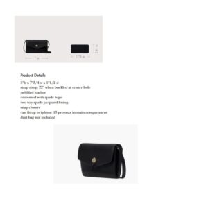 Kate Spade New York Marti Crossbody Small Black