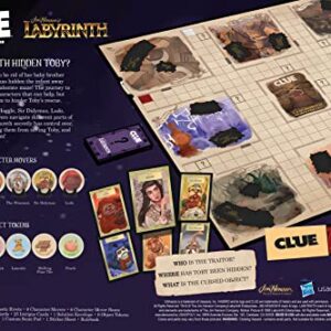 CLUE: Labyrinth | Solve The Mystery - Who Does Jareth Control, Where is Toby, and What Object is Used | Collectible Clue Game Based on Jim Henson’s Labyrinth | Officially-Licensed Game