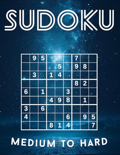 720 Sudoku Puzzles Medium to Hard: Sudoku Puzzle Book for Adults with Solutions