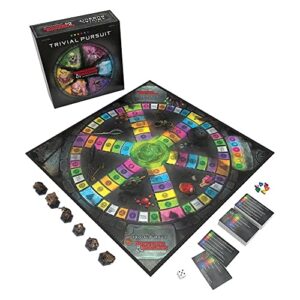 trivial pursuit: dungeons & dragons ultimate edition | collectible trivia board game featuring 6 monster movers and 1800 questions across 6 categories | officially-licensed d&d game & merchandise