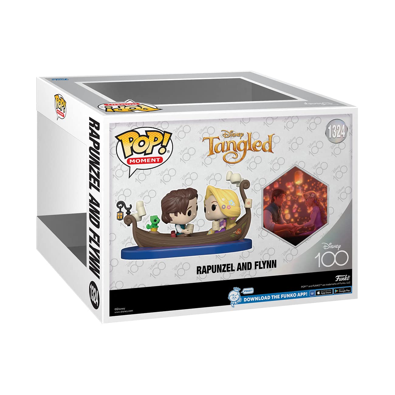 Funko Pop! Movie Moment: Disney 100 - Rapunzel and Flynn Boat Ride, Rapunzel