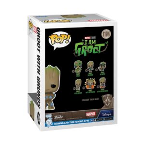 Funko Pop! Marvel: I Am Groot, Groot with Grunds