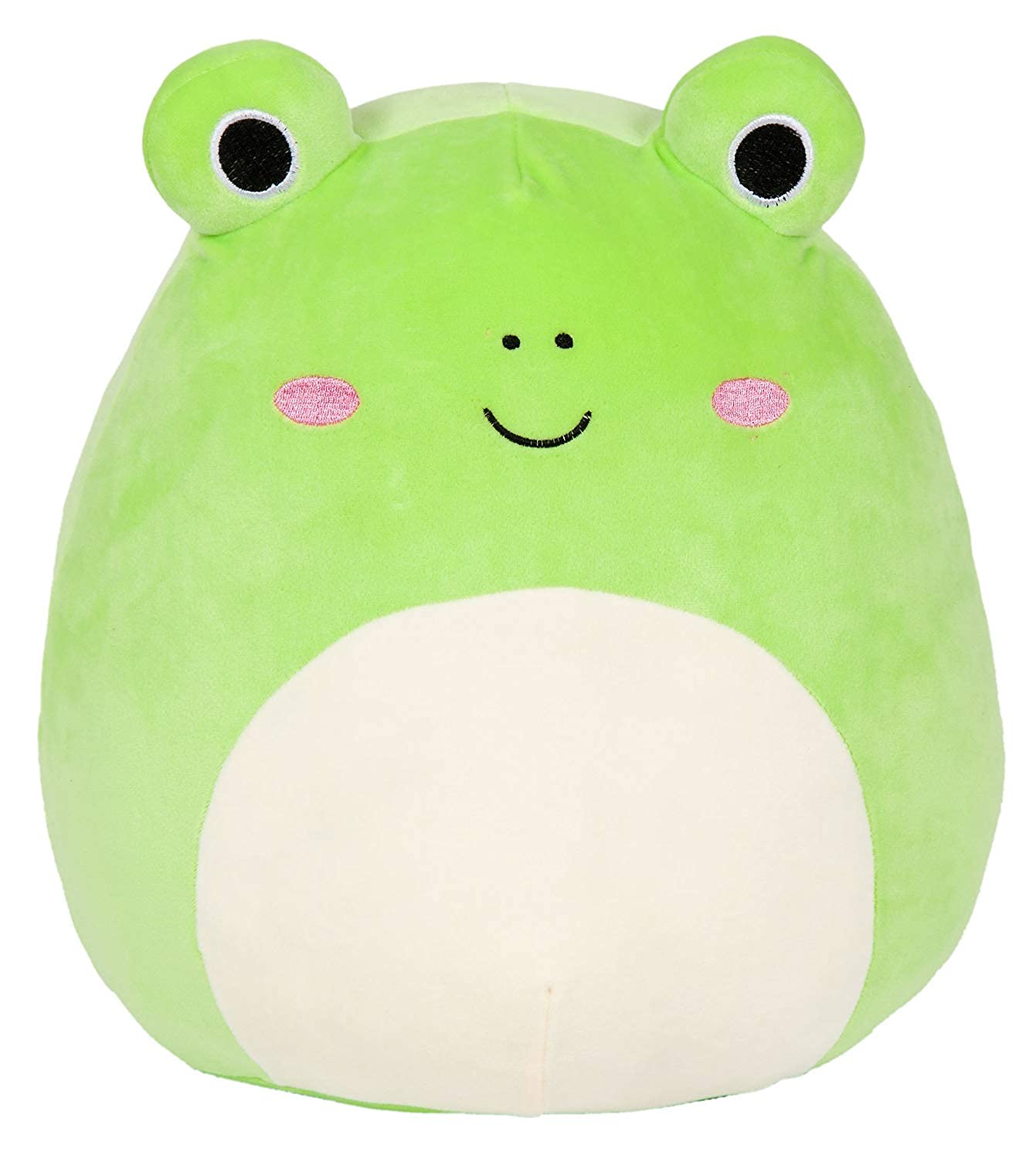 Squishmallow Official Kellytoy Plush Pets Squad Dogs Cats Bunnies Frogs Squishy Soft Toy Animals (Wendy Frog, 16 Inch)