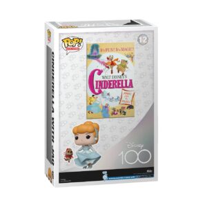 Funko Pop! Movie Poster: Disney 100 - Cinderella, Cinderella with Jaq