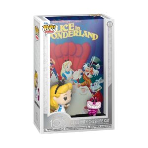 Funko Pop! Movie Poster: Disney 100 - Alice in Wonderland, Alice with Cheshire Cat