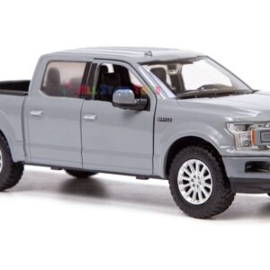 Motormax All Star Toys Exclusive 2019 Ford F-150 Limited Crew Cab Pickup Truck Abyss Gray 1/24 Diecast Model Car 79364 Grey