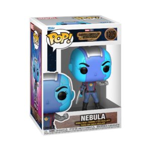 funko pop! marvel: guardians of the galaxy volume 3 - nebula, multicolor, vinyl, 3.8-inch tall