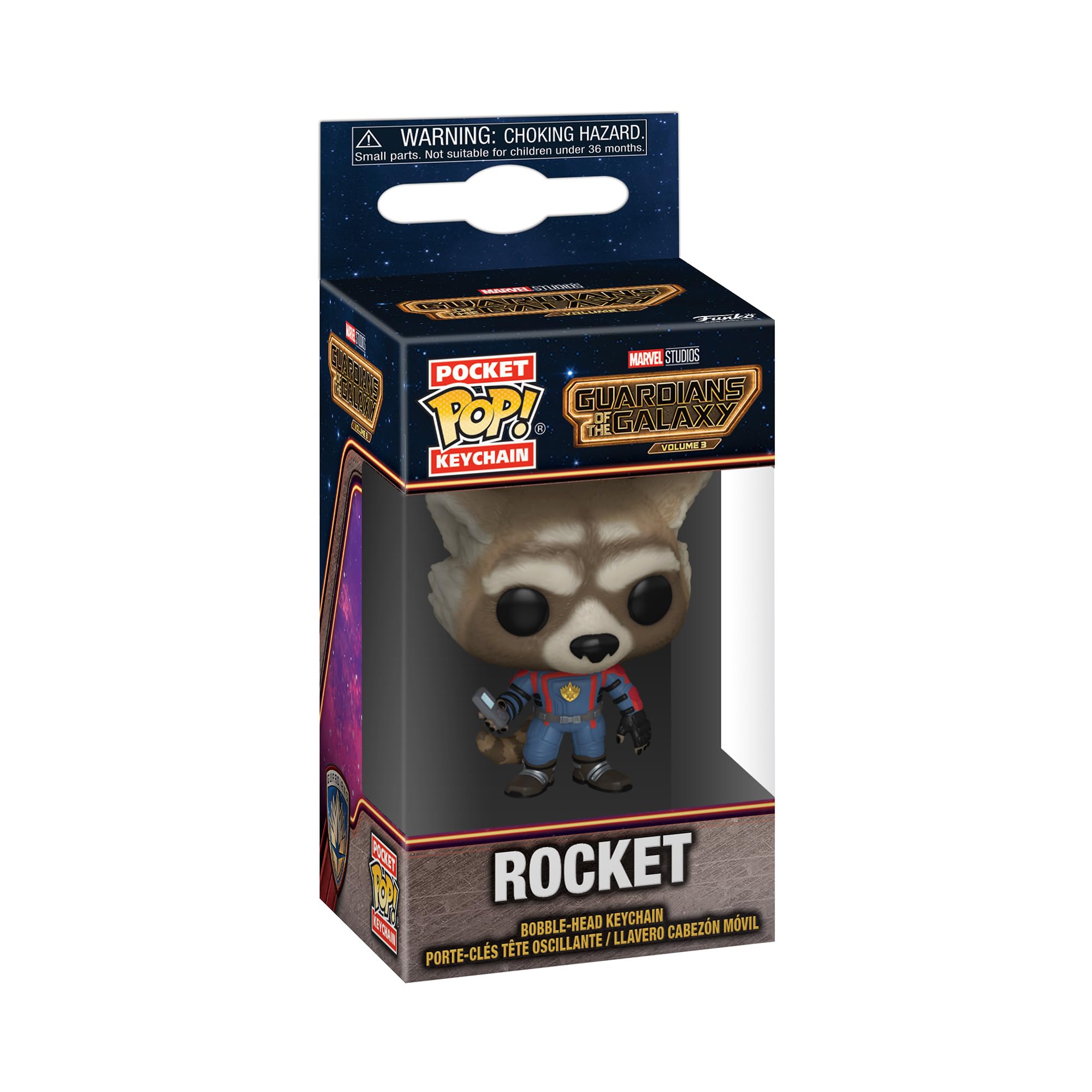 Funko Pop! Keychain: Guardians of The Galaxy Volume 3 - Rocket