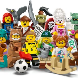 LEGO Minifigures Series 24 71037, Limited Edition Mystery Minifigure Blind Bag, 2023 Set, Collectible Characters with Toy Accessories