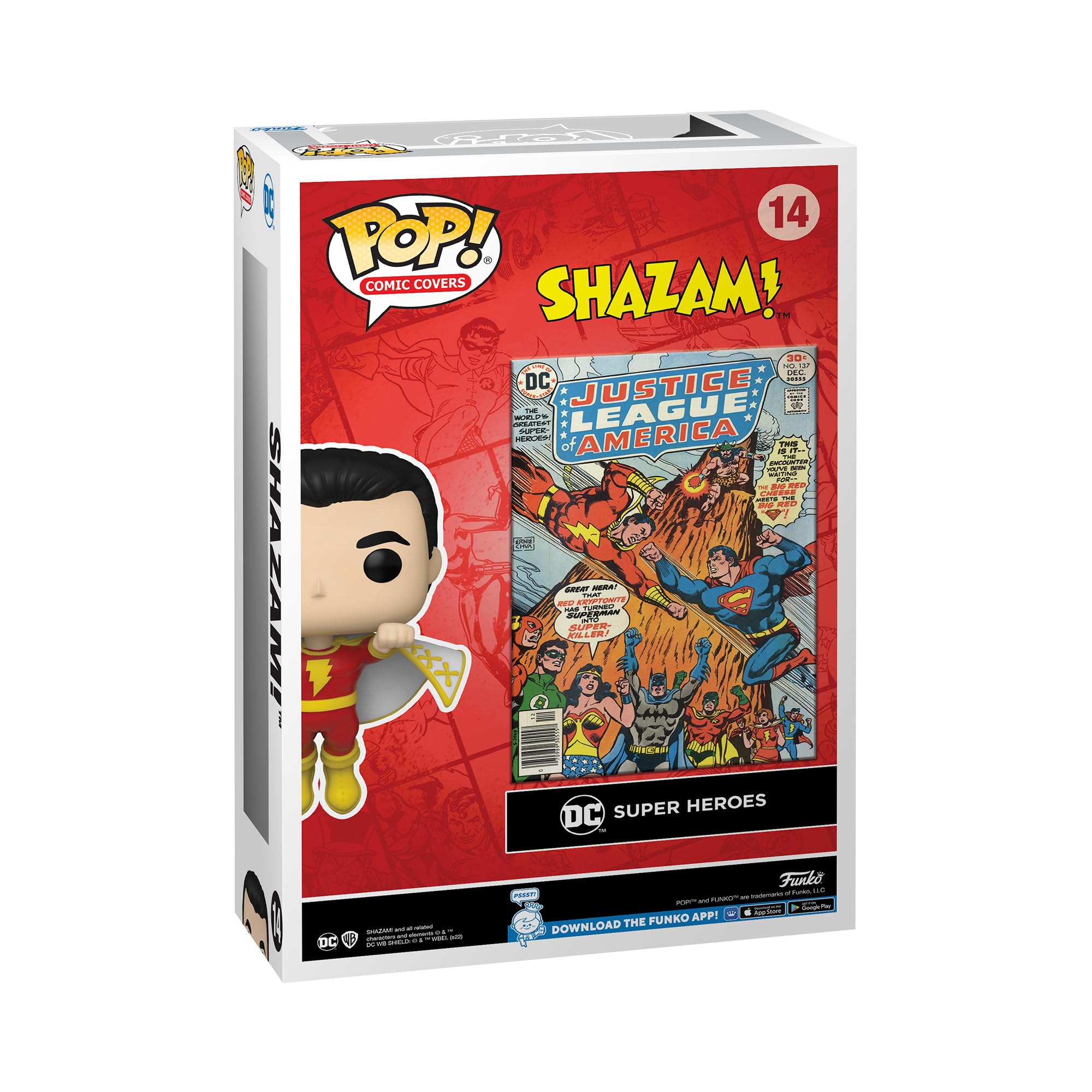 Funko Pop! Comic Covers: DC - Shazam!