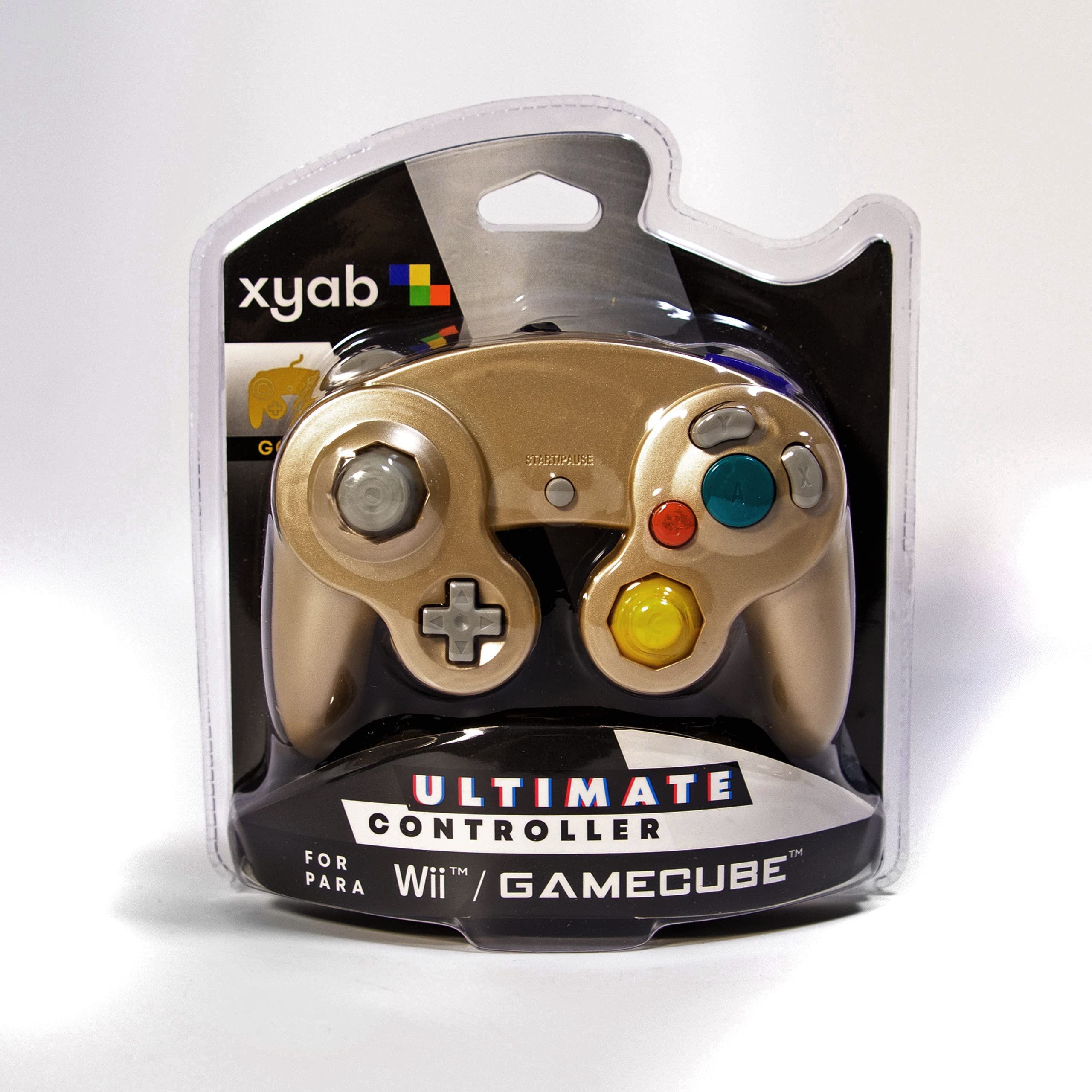 XYAB Ultimate NGC Joystick Controller for Nintendo GameCube - Gold