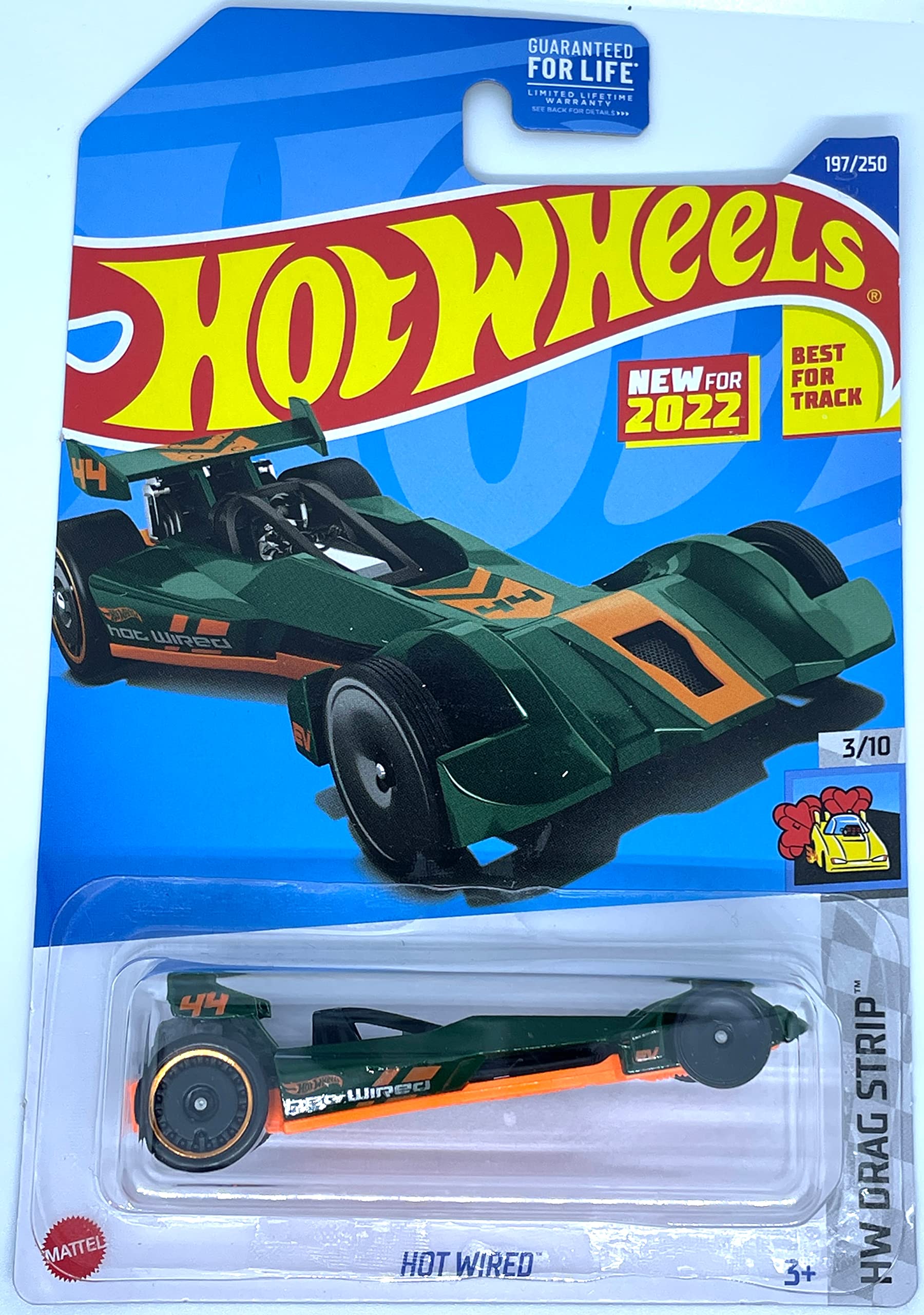 Hot Wheels 2022 - Hot Wired - HW Drag Strip 3/10 [Green] 197/250