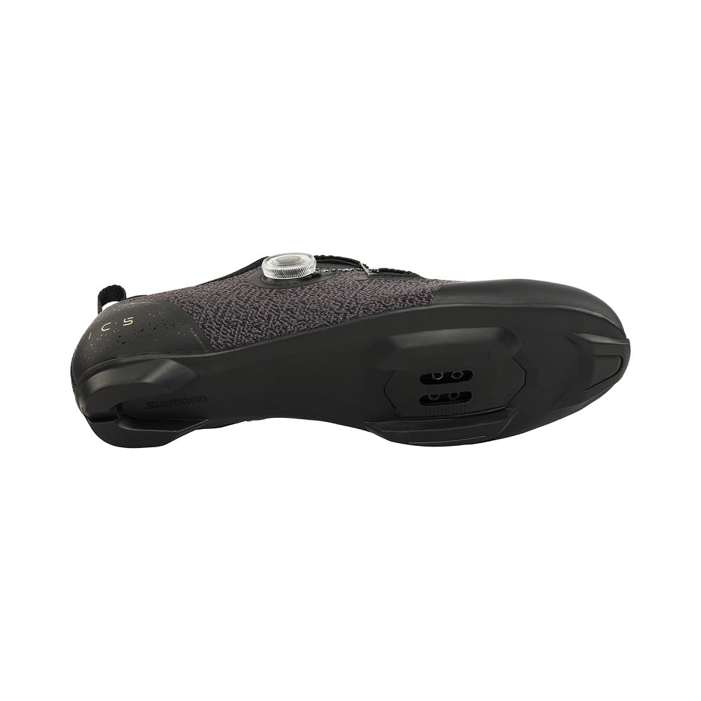 SHIMANO SH-IC501 High Performance Indoor Cycling Shoe, Black, 10-10.5 Women / 8.5-9 Men, (EU 43)