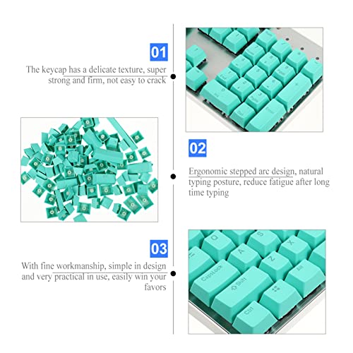 SOLUSTRE Caps Pc 5 Sets Mechanical Keyboard Keycaps Replacement Key Caps Computer Key Caps Keyboard Keycap Decorative Keyboard Key Keyboard