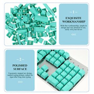 SOLUSTRE Caps Pc 5 Sets Mechanical Keyboard Keycaps Replacement Key Caps Computer Key Caps Keyboard Keycap Decorative Keyboard Key Keyboard