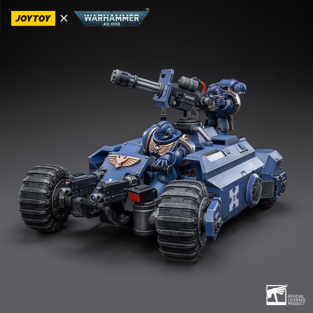 JoyToy BLOOMAGE (Beijing) TECH WH 40K ULTRAMARINES PRIMARIS Invader ATV 1/18 AF