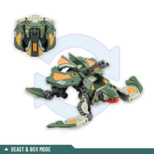 52TOYS Beastbox Jetsam Deformation Toy, Collectible Action Figure with Accessories, Multicolored Gift for Boys