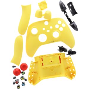 Full Shell Housing kit Replacement for Xbox Series S Xbox Series X Wireless Controller (Yellow)