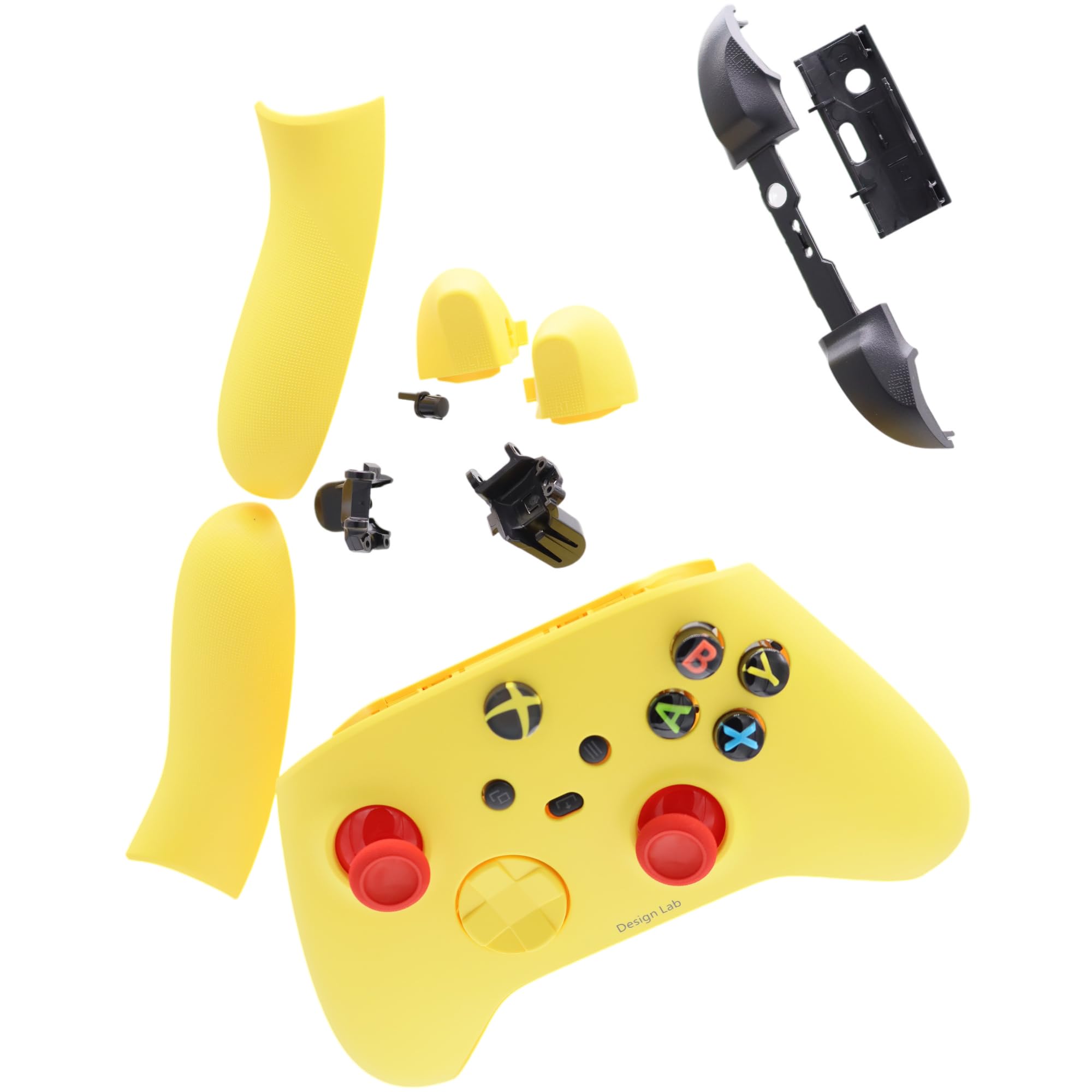 Full Shell Housing kit Replacement for Xbox Series S Xbox Series X Wireless Controller (Yellow)