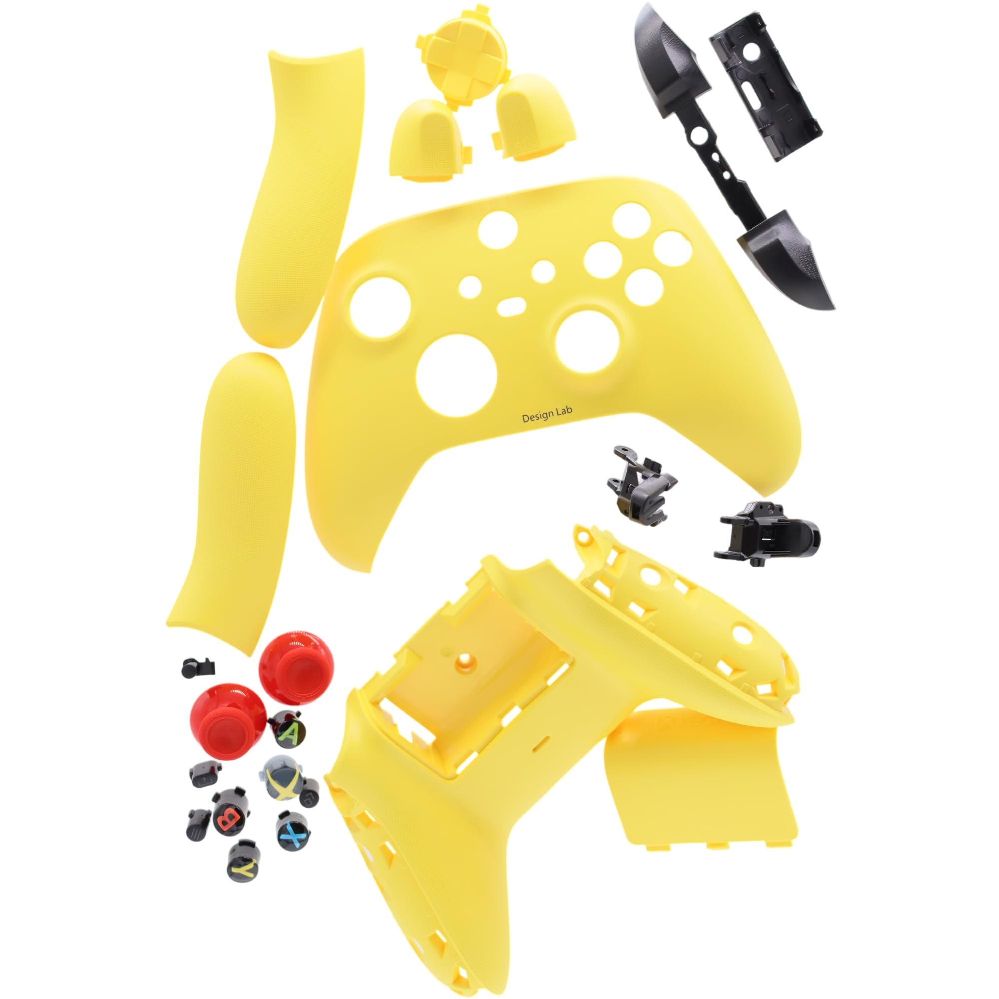 Full Shell Housing kit Replacement for Xbox Series S Xbox Series X Wireless Controller (Yellow)