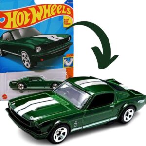 hot wheels 2022 - '65 mustang 2+2 fastback - muscle mania 1/10 [green] 192/250