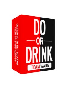 do or drink team wars - drinking games for game night, girls night, and more - adult games with cups, ping pong balls, dice, ropes, and more - fun party games