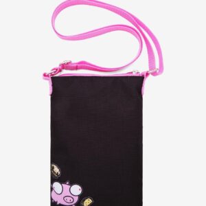 Invader Zim GIR Snacks Passport Crossbody Bag PINK NONE