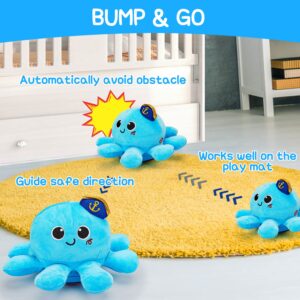 Crawling & Walking Baby Toys 6 to 12 12-18 Month Musical Plush Octopus Light up Voice Control Dancing Infant Toys 0 12 7 8 9 10 Month 1 2 3 Year Old Boy Girl Tummy Time Sensory Toddler First Gift