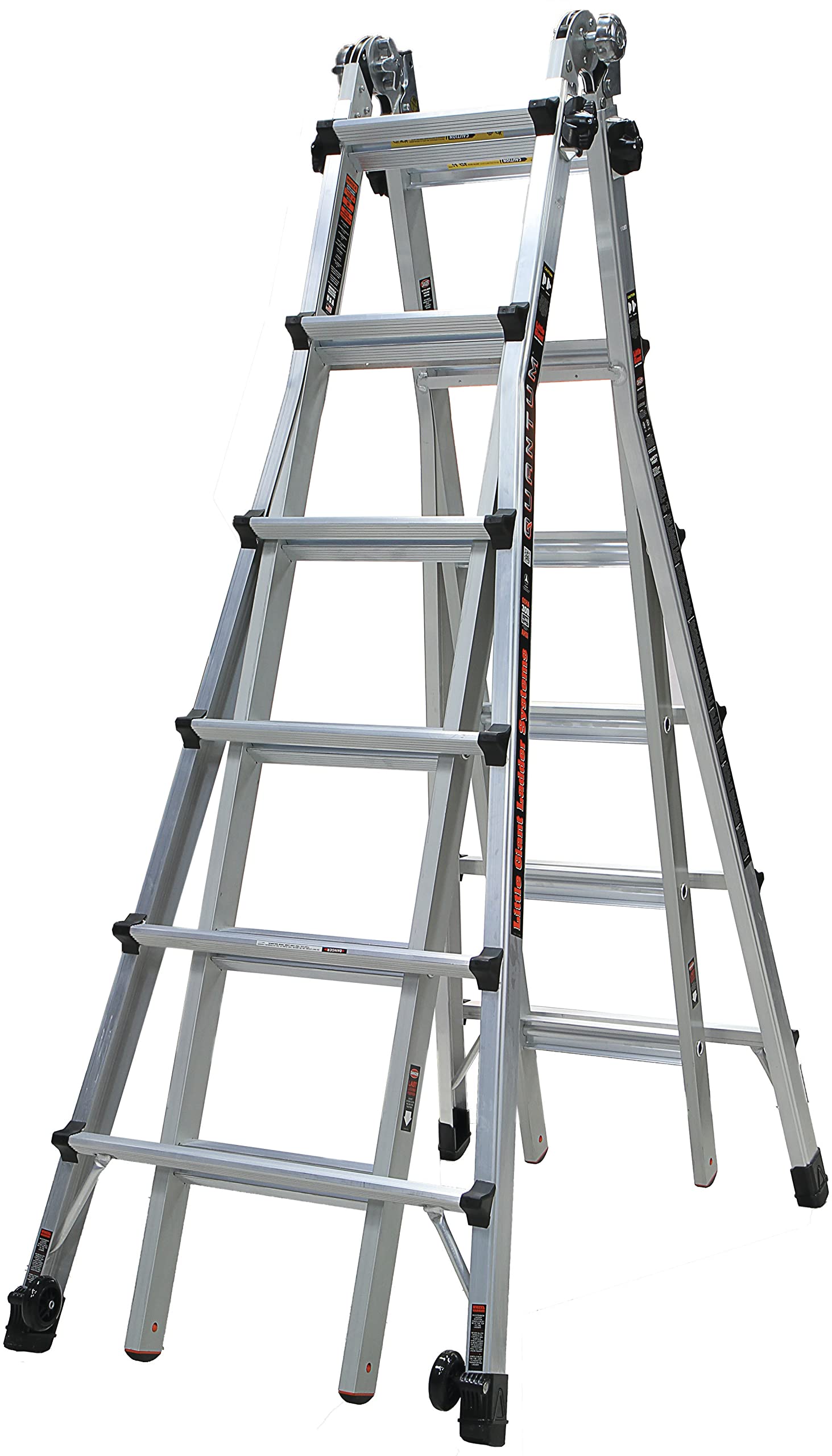 Little Giant Ladder Systems Quantum, M26, 26ft, Multi-Position Ladder, Type 1A, 300 lbs Weight Rating, (12726)