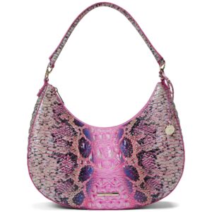 BRAHMIN Ombre Melbourne Bekka Shoulder Bag Pink Cobra One Size