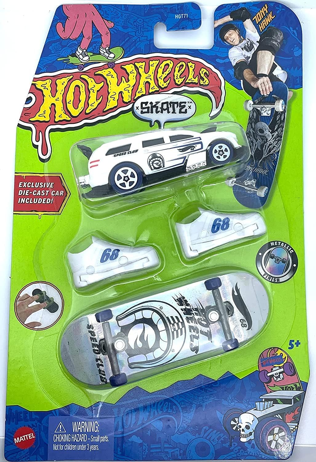 Hot Wheels Skate 2022 - Nitro Tailgater - Tony Hawk - Treasure Hunt Tampo