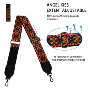 Angel Kiss Wide Purse Strap Replacement Crossbody Adjustable Straps for Purses and Handbags