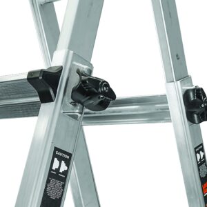 Little Giant Ladder Systems Quantum, M26, 26ft, Multi-Position Ladder, Type 1A, 300 lbs Weight Rating, (12726)