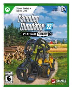 farming simulator 22 platinum edition - xbox series x