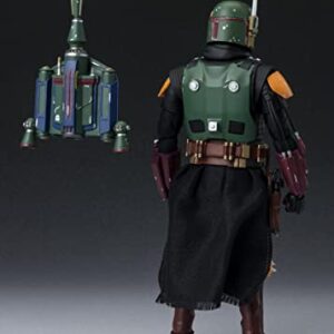 S.H. Figuarts Boba Fett (Star Wars: The Book of Boba Fett) Approx. 6.1 inches (155 mm), AVS, PVC & Fabric, Pre-Painted Action Figure